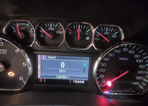 2015 Chevrolet Tahoe Lt из США, поврежденный, VIN 1GNSKBKC8FR109677